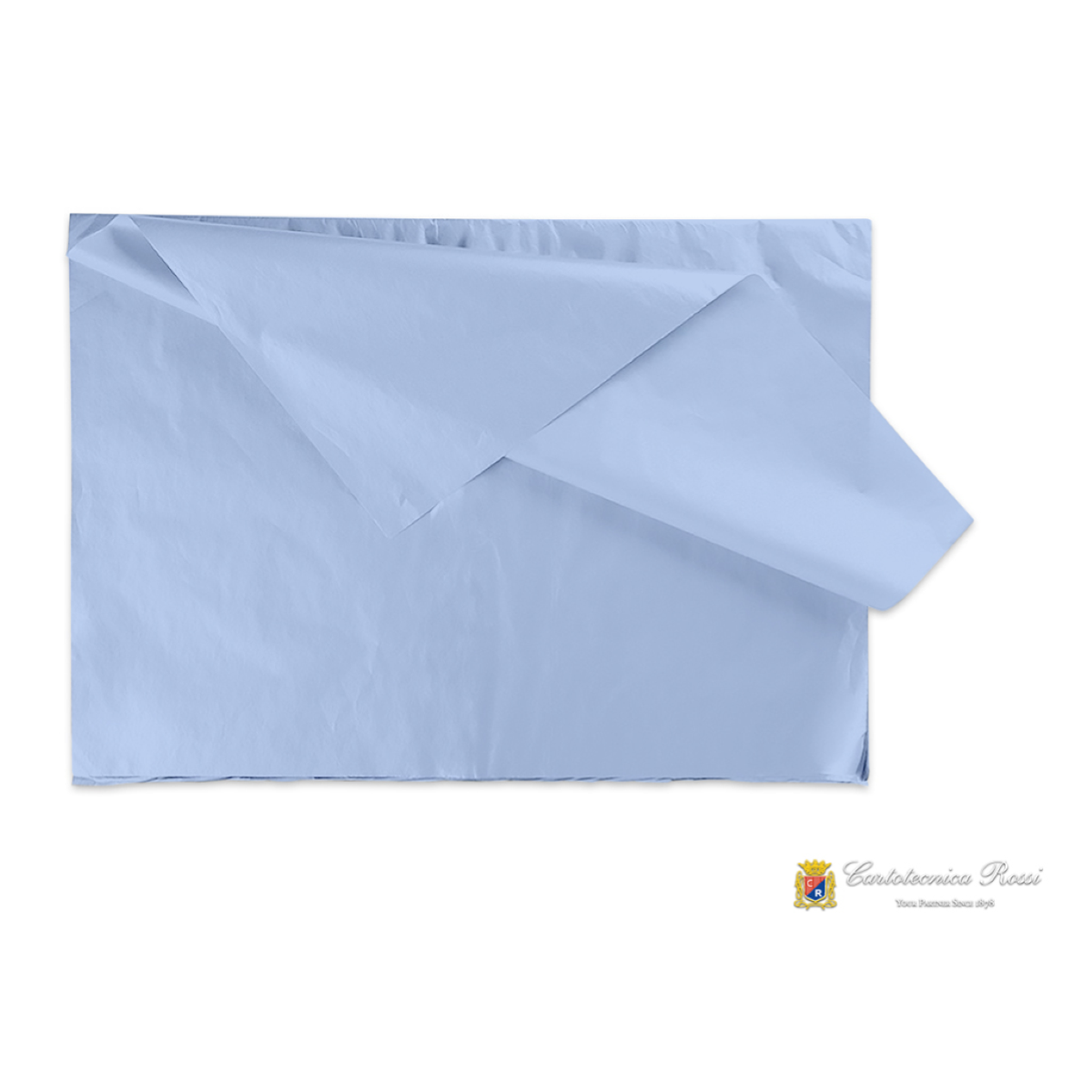 Carta velina gr.21 pz 24 fg. 50x76 cm - azzurro verdemare