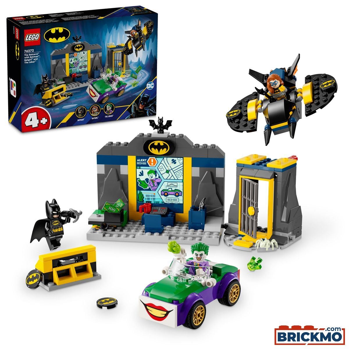 BATCAVERNA BATMAN - BATGIRL - JOKER