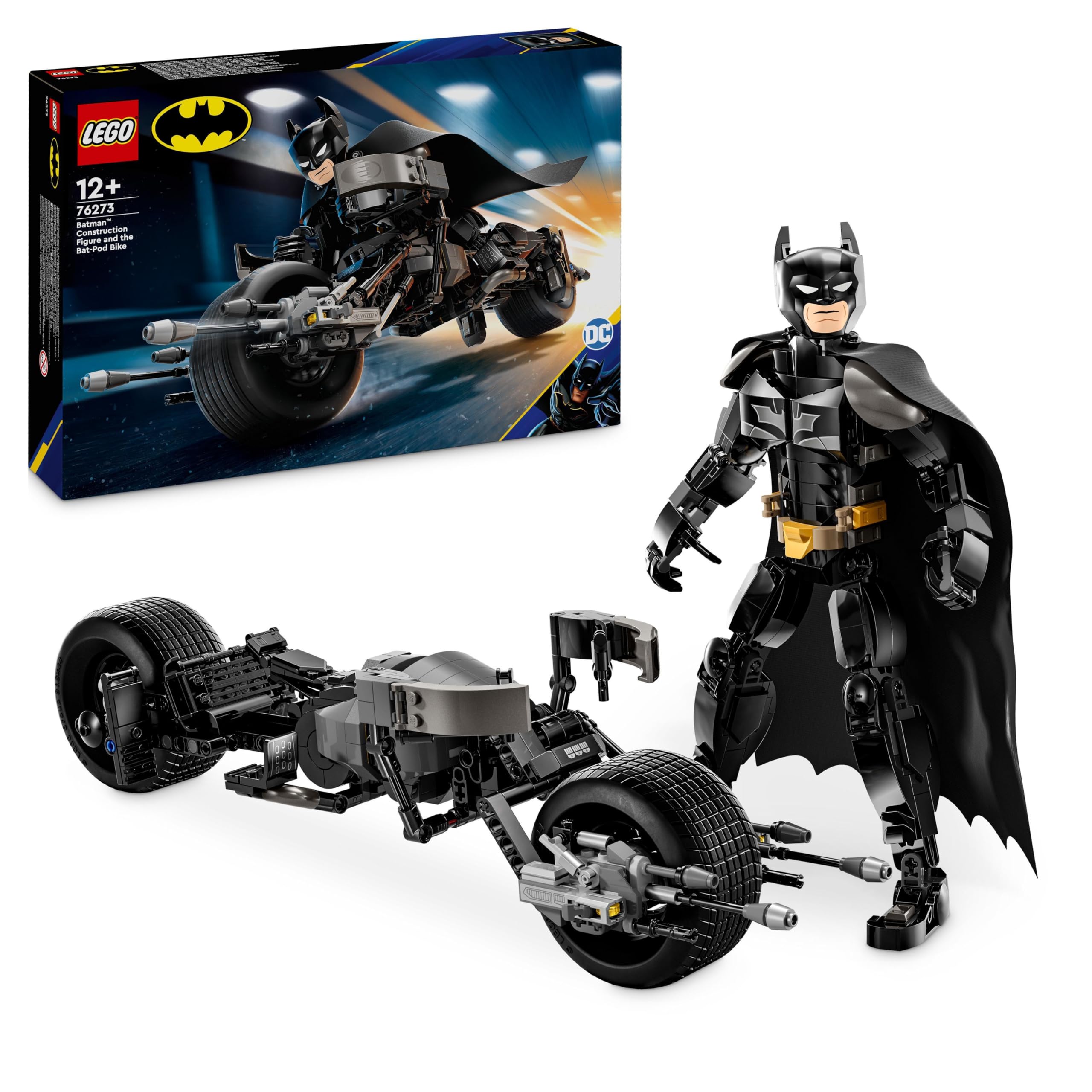 PERSONAGGIO BATMAN CON BAT-POD