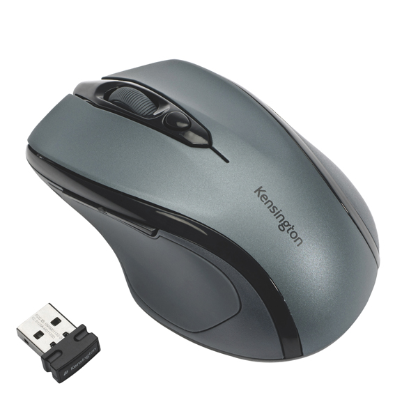 Mouse wireless Pro Fit - di medie dimensioni - grigio grafite - Kensington