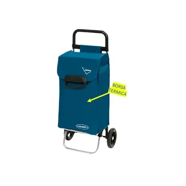 Carrello spesa Pisa - con borsa termica - 60 L