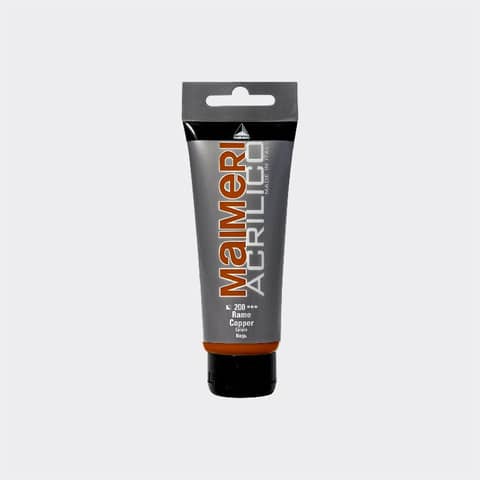 Colore acrilico Maimeri in tubetto 75 ml rame - M0916200