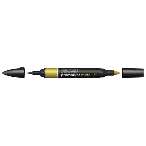 Pennarelli doppia punta Winsor&Newton metallic gold - 0206689