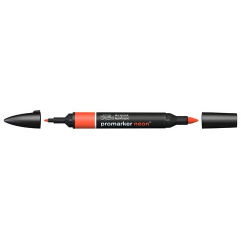 Pennarelli doppia punta Winsor&Newton neon spark red - 0205405