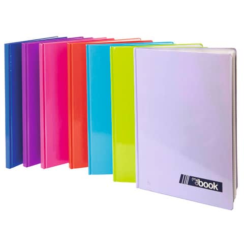 Quaderno cartonato Nikoffice Mybook formato A4 - 80 gr - 100 ff 0B - 30NIK101