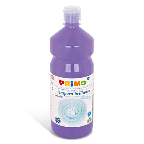 Tempera brillante in bottiglia in PET Primo Primi Passi 1000 ml lilla 204BR1000450