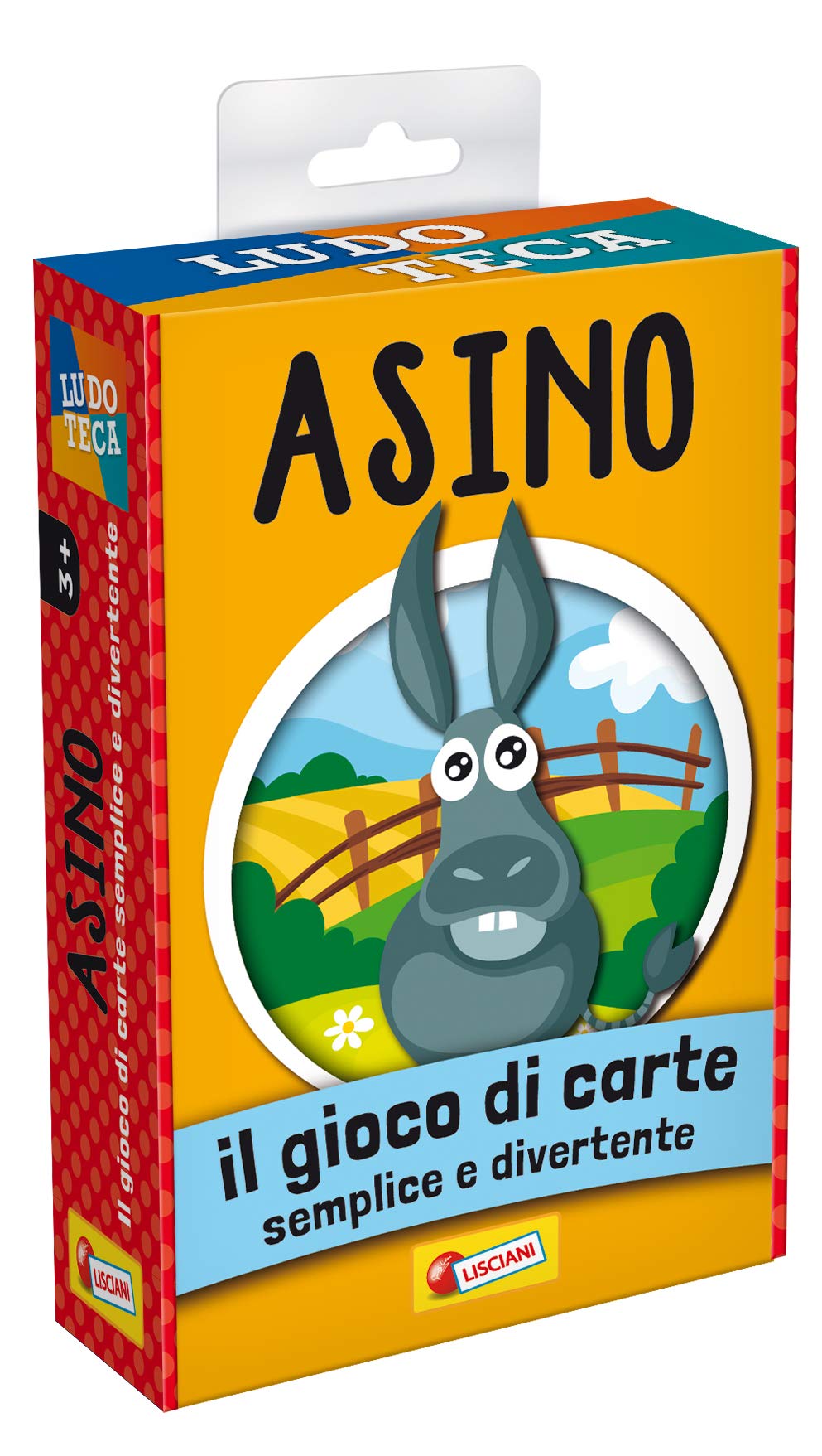 Gioco in scatola Lisciani Ludoteca Le Carte dei Bambini Asino - 85743