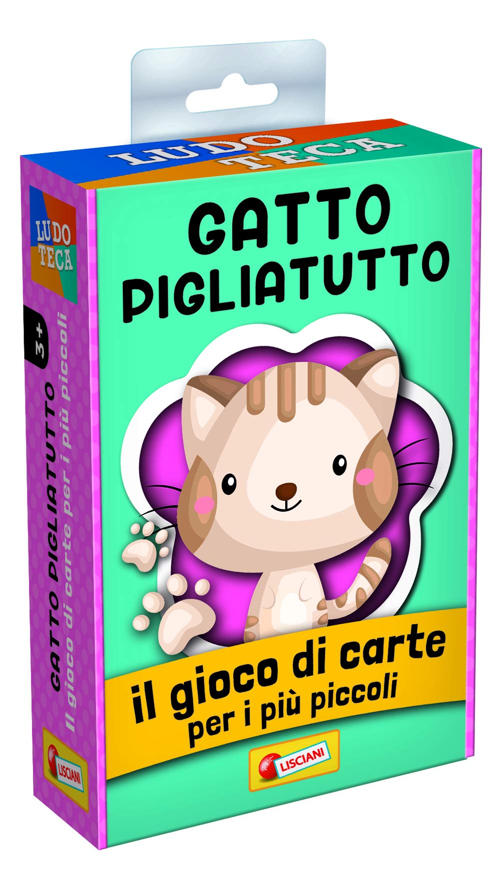 Gioco in scatola Lisciani Ludoteca Le Carte dei Bambini Gatto Pigliatutto - 85774