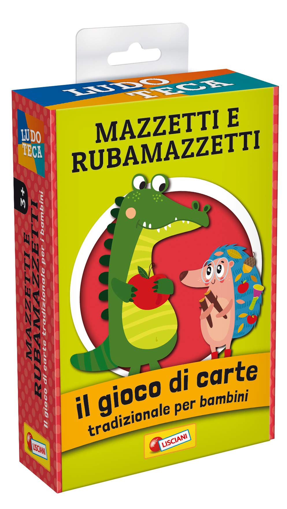 Gioco in scatola Lisciani Ludoteca Le Carte dei Bambini Mazzetti e Rubamazzetti - 85804