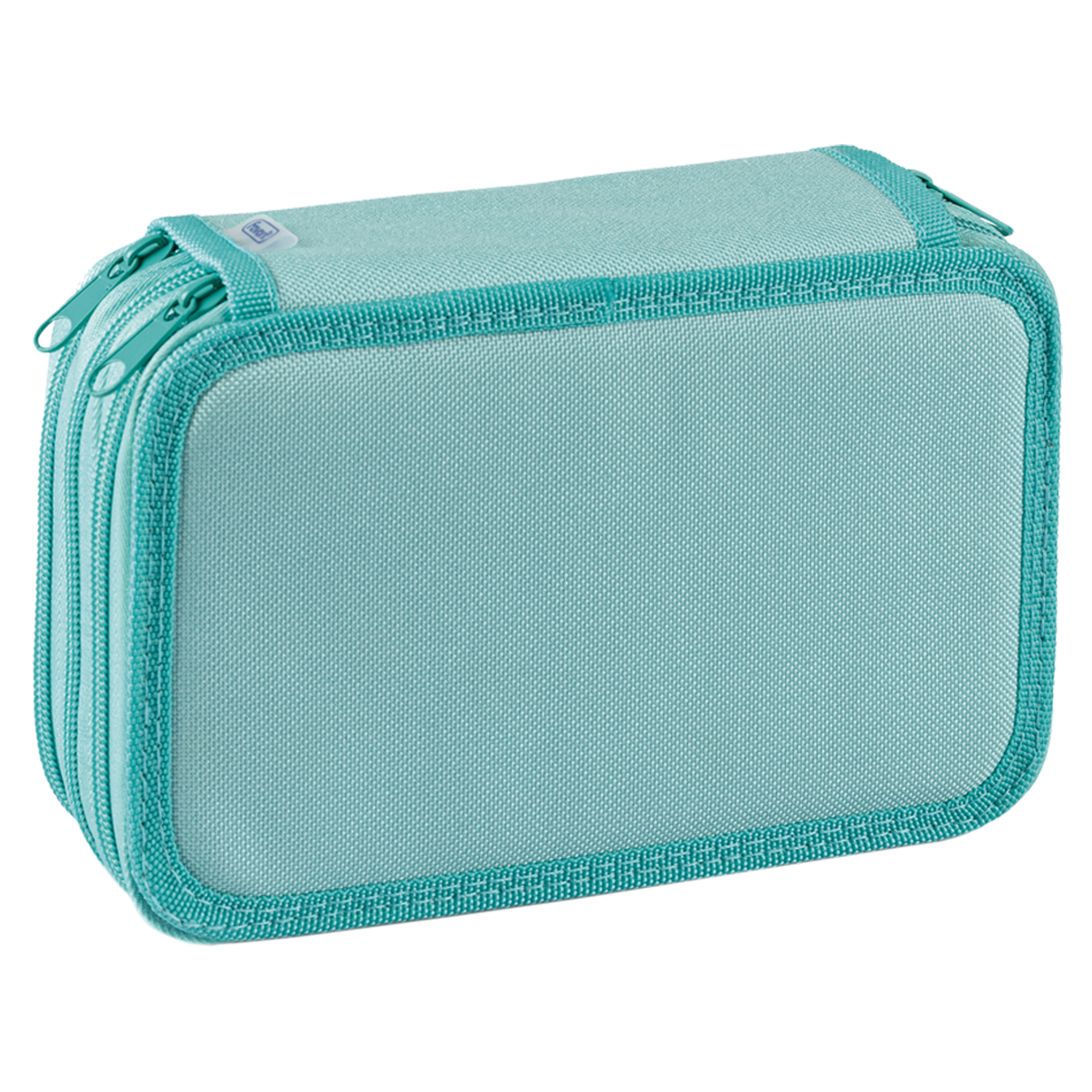 Astuccio 3 Zip Neon  Pastel - 13 x 20 x 7,5 cm - colori assortiti - Favorit