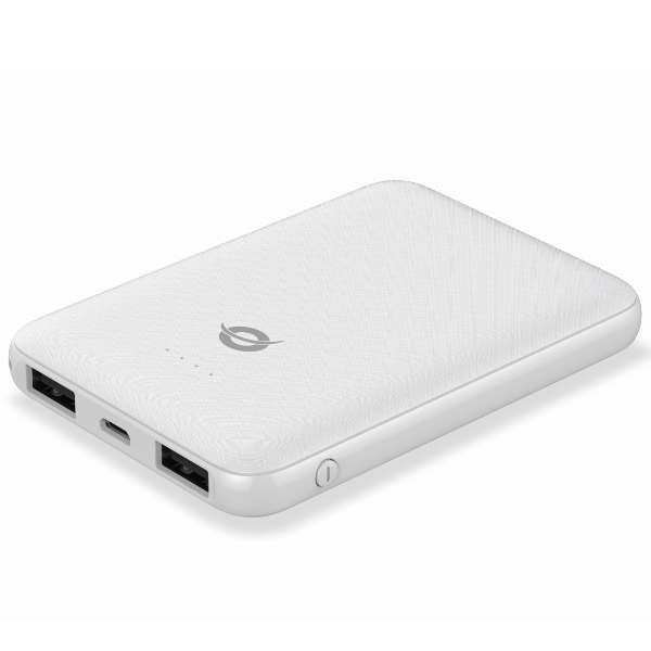 MINI POWER BANK 5000MAH 5V WHITE