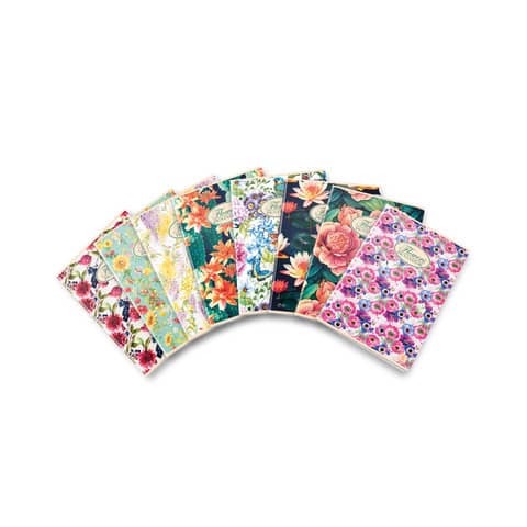 Maxi quaderno Pigna Nature Flowers 40+2 ff - 80 g - 0Q 02298850Q