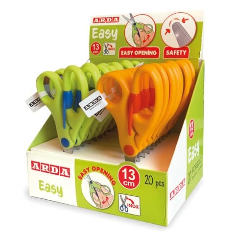 Espositore forbici Arda 4+1 OMAGGIO colori assortiti 9072P