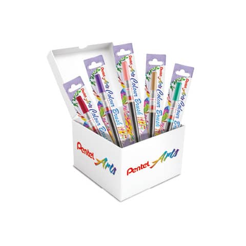 Special pack Pentel colour brush XGFL - conf. 12 pz - colori assortiti 0022346