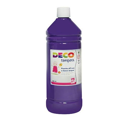 Tempera CWR Deco in flacone da 1000 ml viola