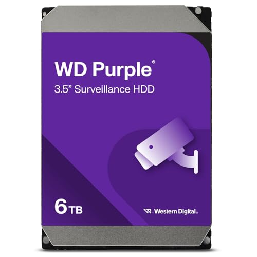 WD PURPLE HDD 6TB