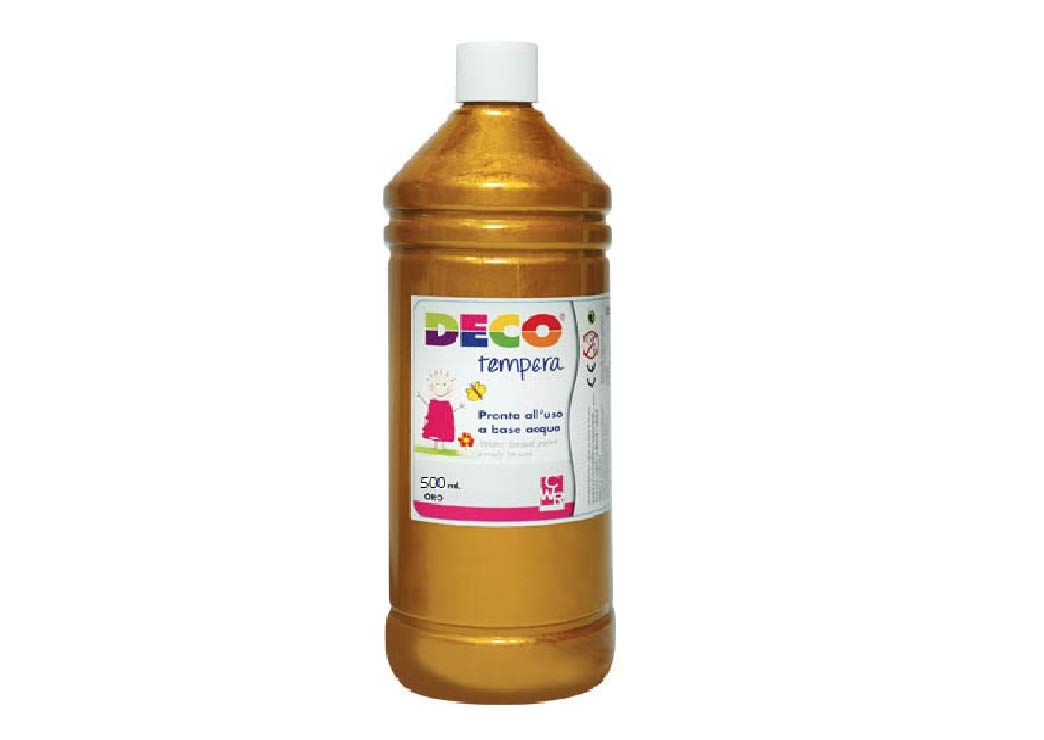 Tempera CWR Deco in flacone da 500 ml oro PF550/40