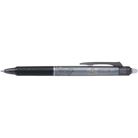 Penna a sfera Pilot Frixion Clicker punta 0,5 mm - conf. 12 pezzi - inchiostro nero - 006580