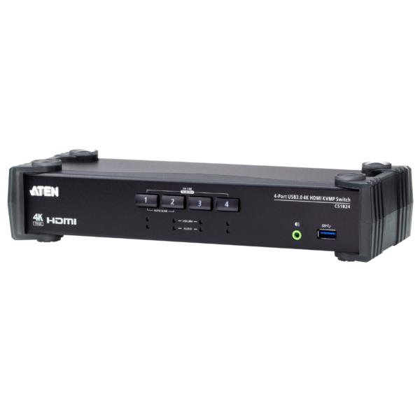 4-PORT USB TRUE 4K HDMI KVM