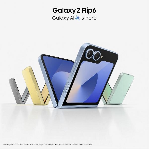 GALAXY Z FLIP6 BLUE 12GB+512GB