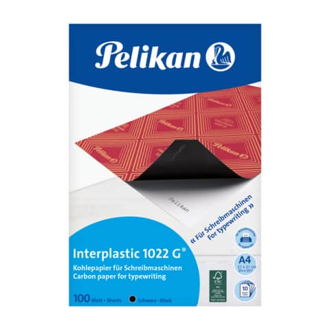 Carta Carbone Pelikan 1022G - conf. da 100 ff 404400