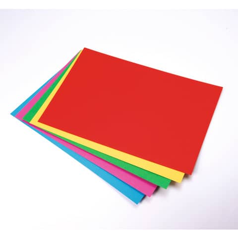 Album Favini Bristol 200 g - 25 fogli in 5 colori - formato 100x70 cm A35X021