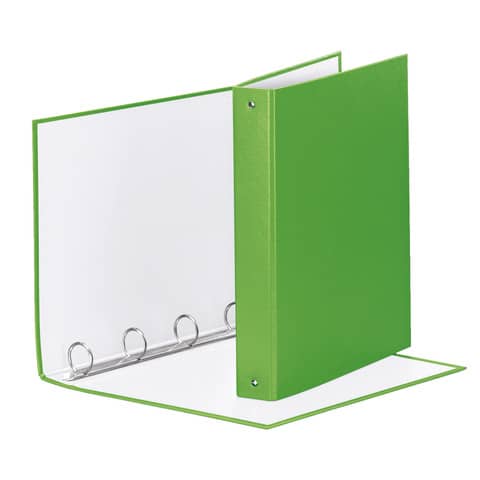 Raccoglitore ad anelli Esselte Meeting 4xD.30 - in conf. da 12 - f.to 22x30 cm verde - 395792940