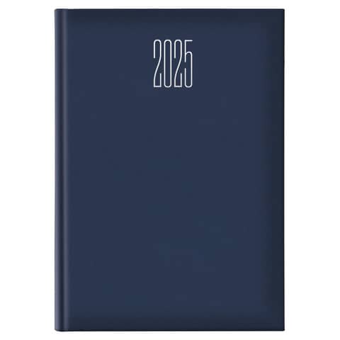 Agenda 2025 Castelli settimanale A4 21x29,7 cm gommato blu 25-055500401C