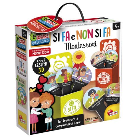 Si fa e non si fa Lisciani Montessori  92840