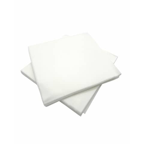 Tovaglioli monouso Le Nappage in airlaid compostabili 40x40 cm conf. 50 pz bianco 8105