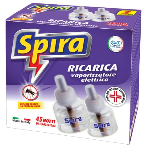 Ricarica liquida Spira per vaporizzatore conf. 2 pz - doppia 54036