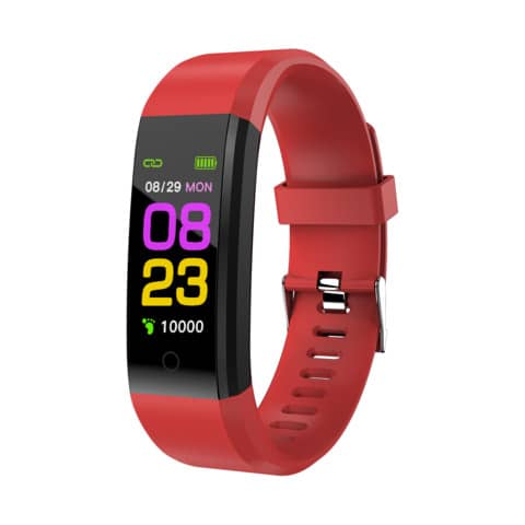 Fitband pulse varie funzioni rosso  Smart J