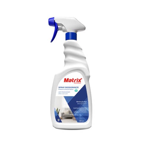 Deodorante per ambienti e tessuti spray Matrix al muschio bianco 500 ml XM123