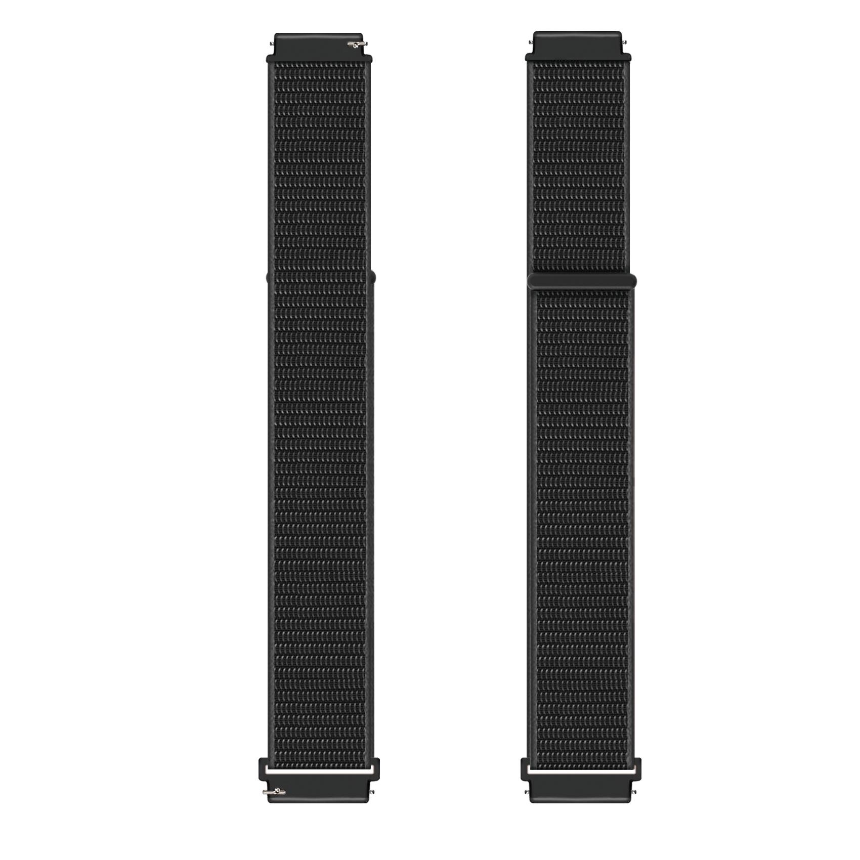 WATCHBAND UNIV 22MM STRAP BK