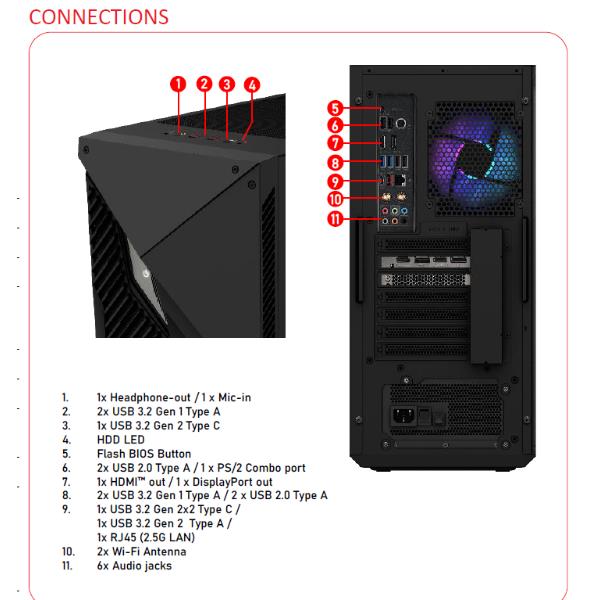 MPG INFINITE X2 14NUF7-462IT MW