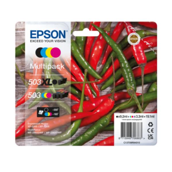 CARTUCCE PEPERONCINO4-COL 503XL