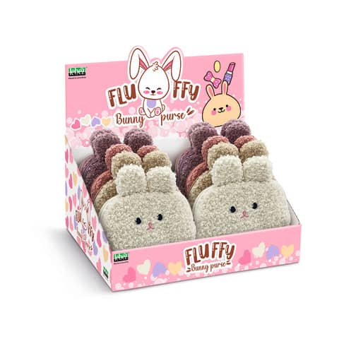 Espositore 12 pochette lebez fluffy bunny assortiti 8007509127483